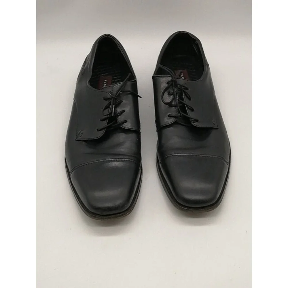 Florsheim Dress Shoes Mens Corbetta Black 13 Leather Classic Cap Toe 18358-01